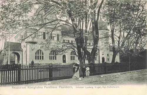 AK / Ansichtskarte  Paulsborn Dahlem Berlin Restaurant Koenigliches Forsthaus