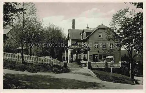 AK / Ansichtskarte  Baerenfels Erzgebirge Altenberg Sachsen Conditorei Cafe Edelmann