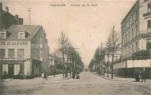 AK / Ansichtskarte  CHARLEVILLE -MEZIERES 08 Ardennes Avenue de la Gare