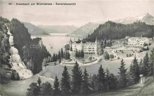 AK / Ansichtskarte  Giessbach Brienzersee BE Panorama