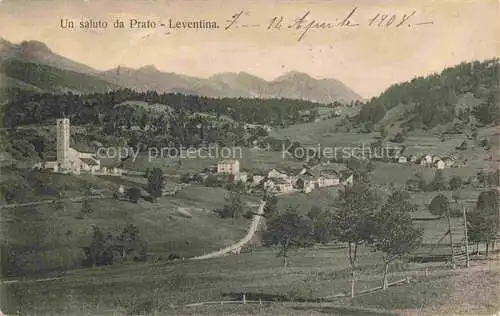 AK / Ansichtskarte  Prato Leventina Faido TI Panorama