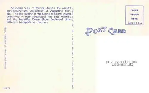 AK / Ansichtskarte  Marineland Aerial view of Marine Studios