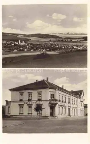 AK / Ansichtskarte  Stockach Baden Panorama Hotel Fortuna