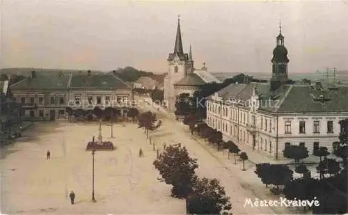 AK / Ansichtskarte  Mestec Kralove Koenigstaedtl Koenigstadtl CZ Paradeplatz