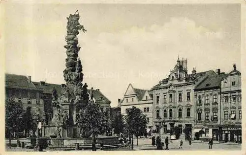 AK / Ansichtskarte  Chrudim Crudim Schumberg CZ Stadtplatz Brunnen Monument