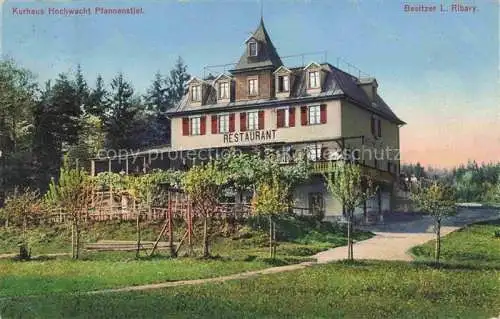 AK / Ansichtskarte  Hochwacht Pfannenstiel Staefa ZH Kurhaus Restaurant