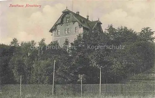 AK / Ansichtskarte  JELENIA GORA Hirschberg Schlesien PL Forsthaus Hirschberg