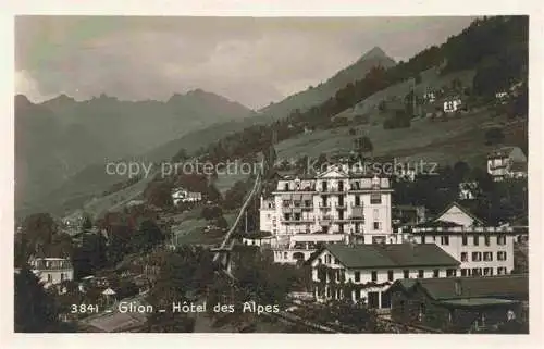 AK / Ansichtskarte  Glion  VD Hotel des Alpes