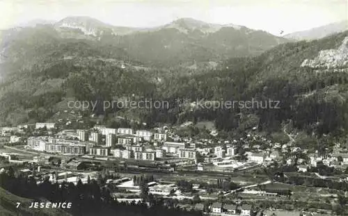 AK / Ansichtskarte  Jesenice u Rakovnika Jechnitz CZ Panorama