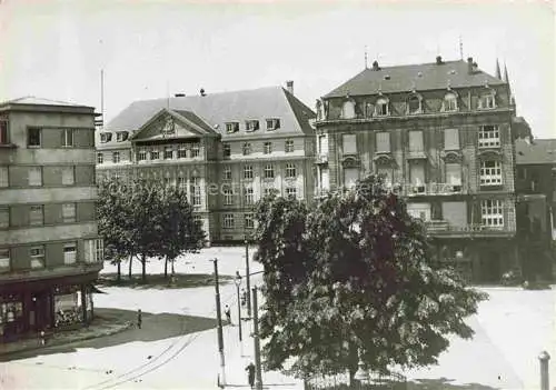 AK / Ansichtskarte  Esch-sur-Alzette Luxembourg Grand Duche Place Norbert Metz et Hotel de Ville