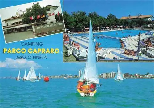 AK / Ansichtskarte  Jesolo Lido Iesolo Veneto IT Camping Parco Capraro Swimming Pool Segeln