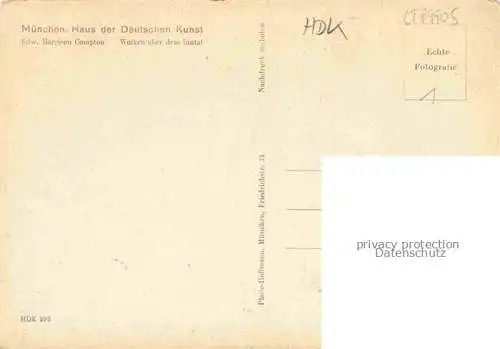 AK / Ansichtskarte  HDK Haus der Deutschen Kunst Verlag HDK Nr. 595 Muenchen Harrison Compton 