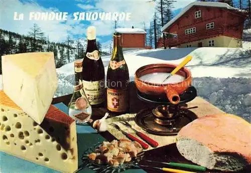 AK / Ansichtskarte  Rezept Recette-- la Fondue Savoyarde 
