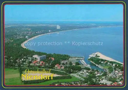 AK / Ansichtskarte  NIENDORF  Ostseebad Timmendorferstrand Fliegeraufnahme