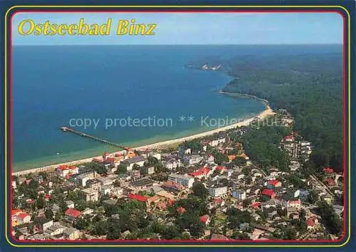 AK / Ansichtskarte  Binz Ruegen Panorama Ostseebad