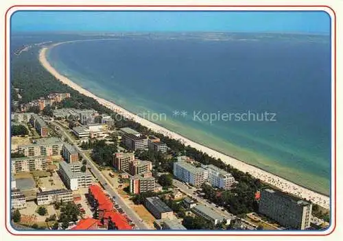 AK / Ansichtskarte  Binz Ruegen Panorama Ostseebad