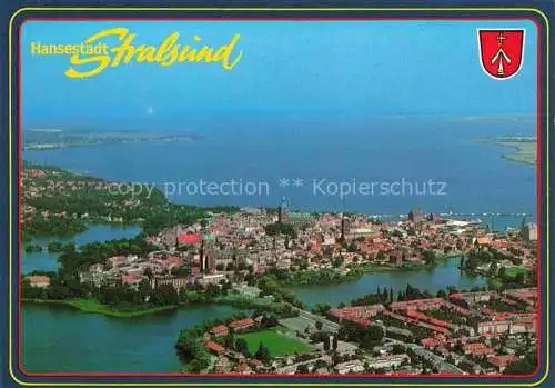 AK / Ansichtskarte  STRALSUND Panorama Hansestadt