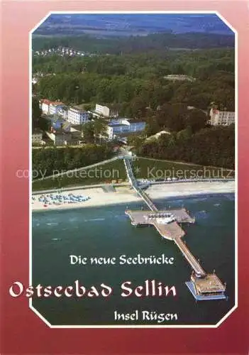 AK / Ansichtskarte  SELLIN  Ruegen Neue Seebruecke Ostseebad