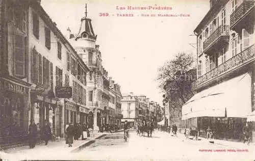 AK / Ansichtskarte  TARBES 65 Hautes-Pyrenees Rue du Marechal Foch