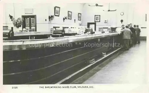 AK / Ansichtskarte  Mildura Victoria Australia The Bar Working Mans Club