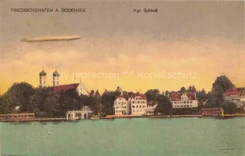 AK / Ansichtskarte  FRIEDRICHSHAFEN Bodensee Kgl Schloss