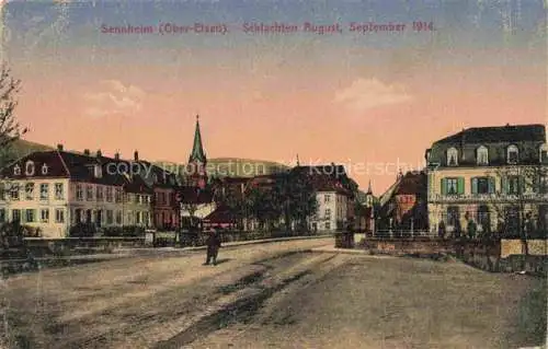 AK / Ansichtskarte  Sennheim Cernay Mulhouse Thann 68 Haut-Rhin Schlachten August September 1914