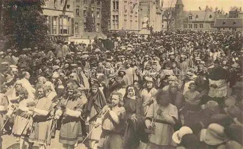 AK / Ansichtskarte  Bruges  BRUGGE Belgie Procession du St Sang Les trompettes thebaines