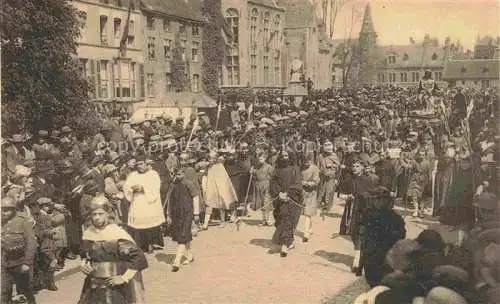 AK / Ansichtskarte  Bruges  BRUGGE Belgie Procession du St Sang L'Arrestation de Jesus