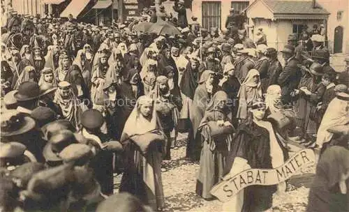 AK / Ansichtskarte  Bruges  BRUGGE Belgie Procession du St Sang Stabat Mater