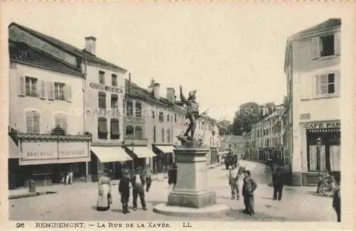AK / Ansichtskarte  Remiremont Romberg Epinal 88 Vosges La Rue de la Xavee