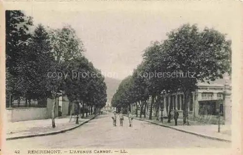 AK / Ansichtskarte  Remiremont Romberg Epinal 88 Vosges Avenue Carnot