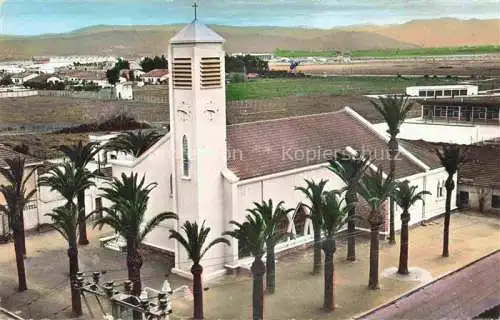 AK / Ansichtskarte  Maison-Blanche Dar el Beida Algier ALGER Algerie Eglise