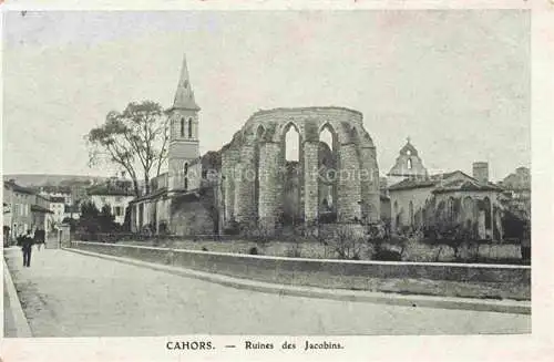 AK / Ansichtskarte  Cahors-en-Quercy 46 Lot Ruines des Jacobins