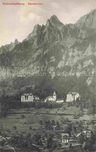 AK / Ansichtskarte  Wallenstadtberg SG Sanatorium