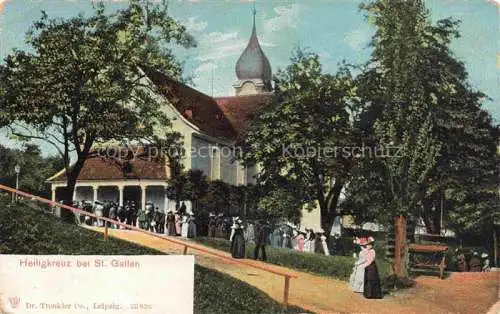 AK / Ansichtskarte  Heiligkreuz Sarganserland St Gallen SG Kirche