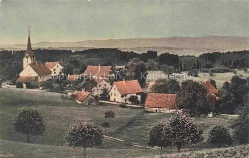 AK / Ansichtskarte  Hirzel Waedenswil ZH Panorama