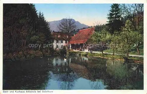 AK / Ansichtskarte  Attisholz SOLOTHURN SO Bad und Kurhaus Attisholz