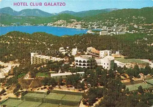 AK / Ansichtskarte  Paguera Peguera Calvia Mallorca ES Hotel Club Galatzo vista aérea