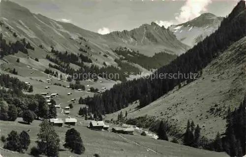 AK / Ansichtskarte  Fermeltal Tuermlihorn 2490m Adelboden BE Tuermlihorn und Gsuer