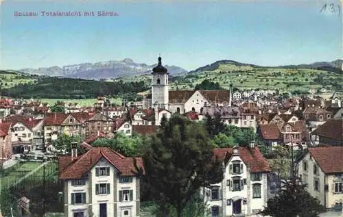 AK / Ansichtskarte  GOssAU  SG Panorama mit Saentis