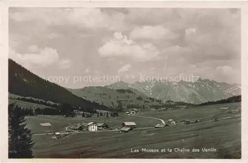 AK / Ansichtskarte  Les Mosses AIGLE VD et la Chaine des Vanils