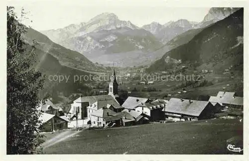 AK / Ansichtskarte  Chatel Thonon-les-Bains 74 Haute-Savoie Le Chef-lieu et les Cornettes de Bise