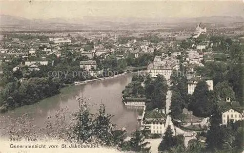AK / Ansichtskarte  THUN Thoune BE Blick vom St Jakobshuetli
