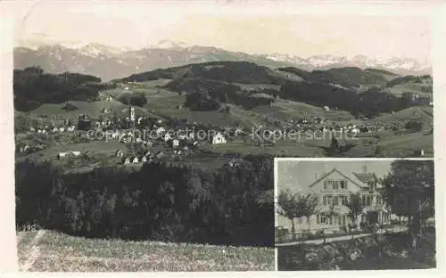 AK / Ansichtskarte  Heiden AR Panorama Gasthaus zum Rossbuechel