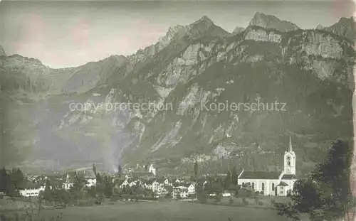 AK / Ansichtskarte  Flums  SG Panorama Kirche