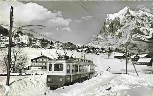 AK / Ansichtskarte  Grindelwald BE mit Wetterhorn Bahn