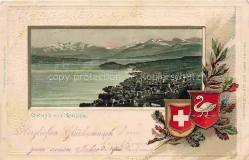 AK / Ansichtskarte  HORGEN ZH Panorama
