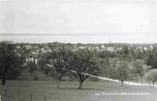 AK / Ansichtskarte  Moerschwil Rorschach SG Panorama mit Bodensee
