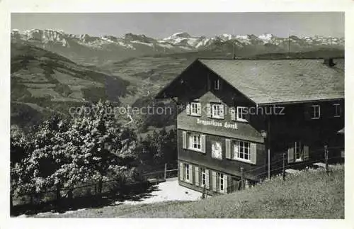 AK / Ansichtskarte  Hoernli-Kulm 1136m ZH Berggasthaus Hoernli Kulm