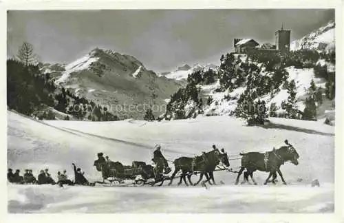 AK / Ansichtskarte  Maloja GR Tailing Party